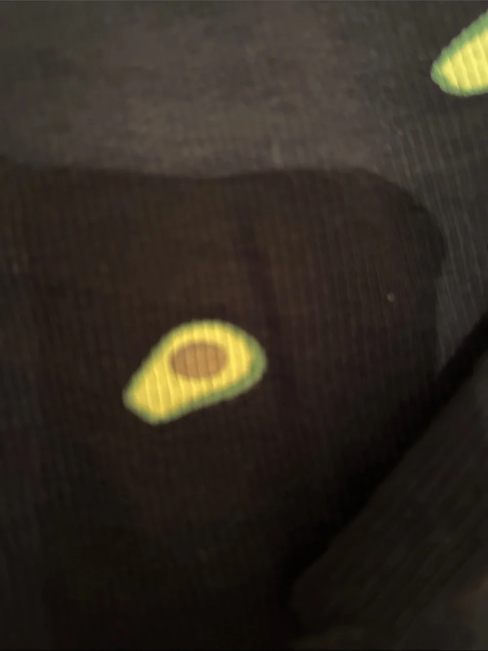 H&M Black Avocado Print Pajama Set